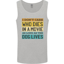 As Long as the Dog Lives Funny Movie Mens Vest Tank Top Sports Grey