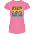 As Long as the Dog Lives Funny Movie Womens Petite Cut T-Shirt Azalea