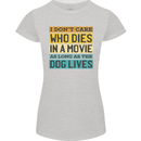 As Long as the Dog Lives Funny Movie Womens Petite Cut T-Shirt Sports Grey