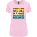 As Long as the Dog Lives Funny Movie Womens Wider Cut T-Shirt Light Pink