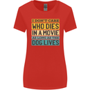 As Long as the Dog Lives Funny Movie Womens Wider Cut T-Shirt Red