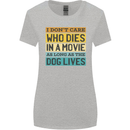 As Long as the Dog Lives Funny Movie Womens Wider Cut T-Shirt Sports Grey