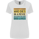 As Long as the Dog Lives Funny Movie Womens Wider Cut T-Shirt White