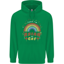 Asian and Gay Funny Gaysian LGBT Pride Childrens Kids Hoodie Irish Green