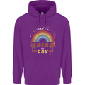 Asian and Gay Funny Gaysian LGBT Pride Childrens Kids Hoodie Purple