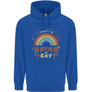 Asian and Gay Funny Gaysian LGBT Pride Childrens Kids Hoodie Royal Blue