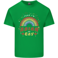 Asian and Gay Funny Gaysian LGBT Pride Mens Cotton T-Shirt Tee Top Irish Green