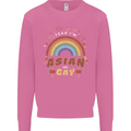 Asian and Gay Funny Gaysian LGBT Pride Mens Sweatshirt Jumper Azalea