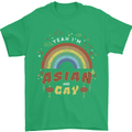 Asian and Gay Funny Gaysian LGBT Pride Mens T-Shirt 100% Cotton Irish Green
