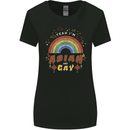Asian and Gay Funny Gaysian LGBT Pride Womens Wider Cut T-Shirt Black