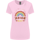 Asian and Gay Funny Gaysian LGBT Pride Womens Wider Cut T-Shirt Light Pink