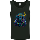 Astro Kong Spaceman Ape Astronaut Mens Vest Tank Top Black
