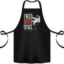 Astronaut I Need More Space Spaceman Cotton Apron 100% Organic Black