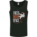 Astronaut I Need More Space Spaceman Mens Vest Tank Top Black