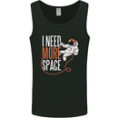 Astronaut I Need More Space Spaceman Mens Vest Tank Top Black