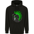 Athena Warrior With a Snake Greek Mythology Childrens Kids Hoodie Black