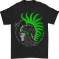 Athena Warrior With a Snake Greek Mythology Mens T-Shirt 100% Cotton BLACK