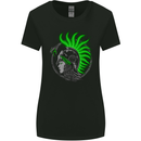 Athena Warrior With a Snake Greek Mythology Womens Wider Cut T-Shirt Black