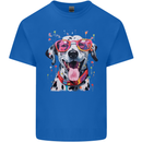 Atistic Dalmation Dog Kids T-Shirt Childrens Royal Blue