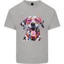 Atistic Dalmation Dog Kids T-Shirt Childrens Sports Grey