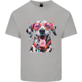 Atistic Dalmation Dog Mens Cotton T-Shirt Tee Top Sports Grey
