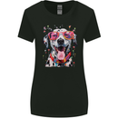 Atistic Dalmation Dog Womens Wider Cut T-Shirt Black