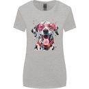 Atistic Dalmation Dog Womens Wider Cut T-Shirt Sports Grey