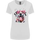 Atistic Dalmation Dog Womens Wider Cut T-Shirt White
