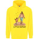 Aunties Favourite Human Funny Niece Nephew Mens 80% Cotton Hoodie Yellow