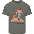Aunties Favourite Human Funny Niece Nephew Mens Cotton T-Shirt Tee Top Charcoal