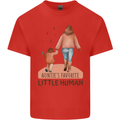 Aunties Favourite Human Funny Niece Nephew Mens Cotton T-Shirt Tee Top Red