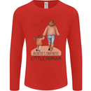 Aunties Favourite Human Funny Niece Nephew Mens Long Sleeve T-Shirt Red
