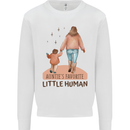 Aunties Favourite Human Funny Niece Nephew Mens Sweatshirt Jumper White
