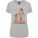 Aunties Favourite Human Funny Niece Nephew Womens Wider Cut T-Shirt Sports Grey