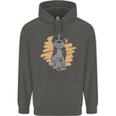 Aussie Doodle Childrens Kids Hoodie Storm Grey