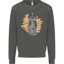 Aussie Doodle Kids Sweatshirt Jumper Storm Grey