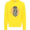 Aussie Doodle Kids Sweatshirt Jumper Yellow