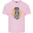 Aussie Doodle Kids T-Shirt Childrens Light Pink