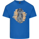 Aussie Doodle Kids T-Shirt Childrens Royal Blue