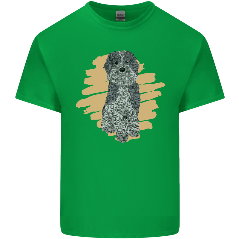 Aussie Doodle Mens Cotton T-Shirt Tee Top Irish Green