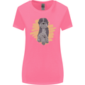 Aussie Doodle Womens Wider Cut T-Shirt Azalea