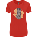Aussie Doodle Womens Wider Cut T-Shirt Red