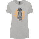 Aussie Doodle Womens Wider Cut T-Shirt Sports Grey