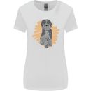 Aussie Doodle Womens Wider Cut T-Shirt White