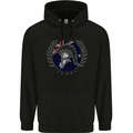 Australian Bodybuilding Flag Gym Training Spartan Childrens Kids Hoodie Black