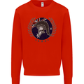 Australian Bodybuilding Flag Gym Training Spartan Kids Sweatshirt Jumper Bright Red