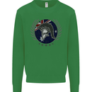 Australian Bodybuilding Flag Gym Training Spartan Kids Sweatshirt Jumper Irish Green