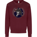 Australian Bodybuilding Flag Gym Training Spartan Kids Sweatshirt Jumper Maroon