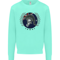 Australian Bodybuilding Flag Gym Training Spartan Kids Sweatshirt Jumper Peppermint