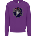 Australian Bodybuilding Flag Gym Training Spartan Kids Sweatshirt Jumper Purple